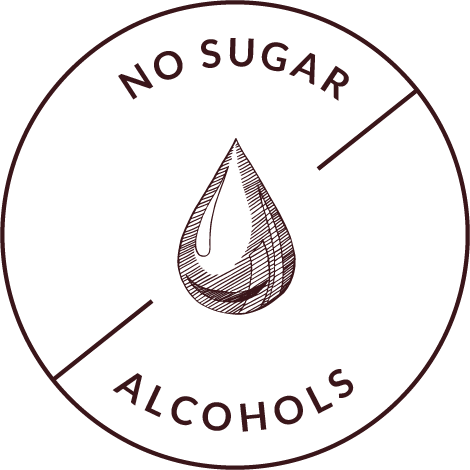 No sugar alcohols